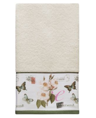 Creative Bath - Botanical Diary Cotton Border-Print Hand Towel