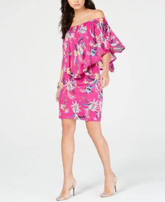 Thalia Sodi - Printed Popover Dress