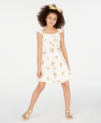 macys sunflower dress