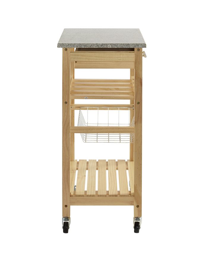 Linon Home Décor Kitchen Island with Granite Top Macy's