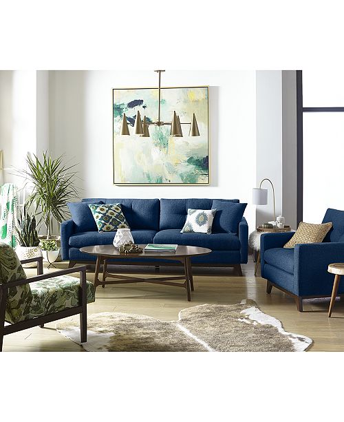 Furniture Nari Tufted Back Sofa Collection Created For Macy S