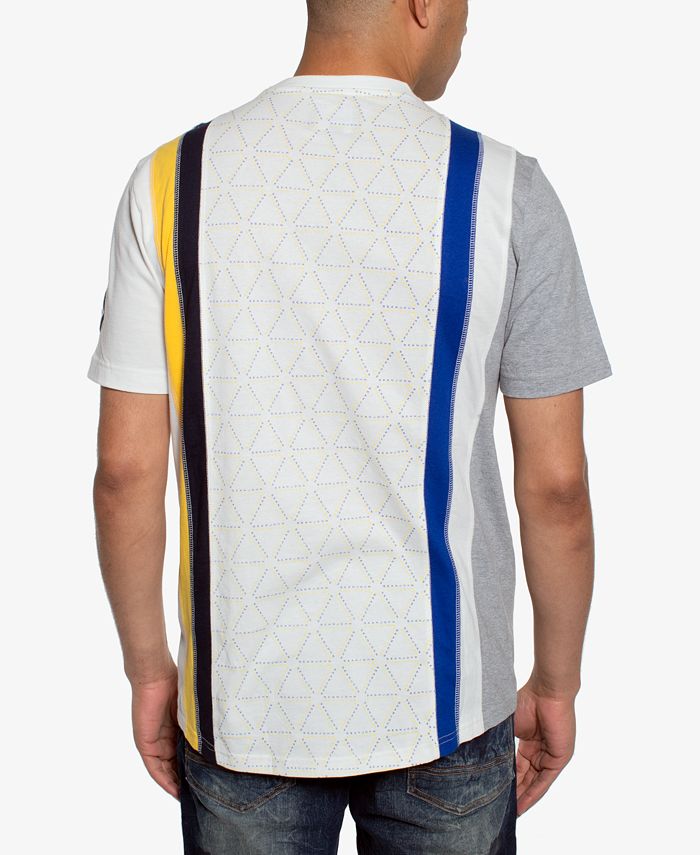 Sean John Men's Colorblocked Pieced T-Shirt - Macy's