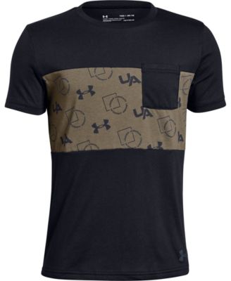 Under Armour - Big Boys Sportstyle-Print Pocket T-Shirt