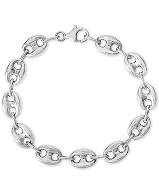 Giani Bernini Link Bracelet in Sterling Silver, Created for Macy's - Macy's