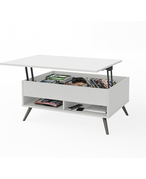 Bestar Small Space Krom 37" Lift Top Storage Coffee Table & Reviews