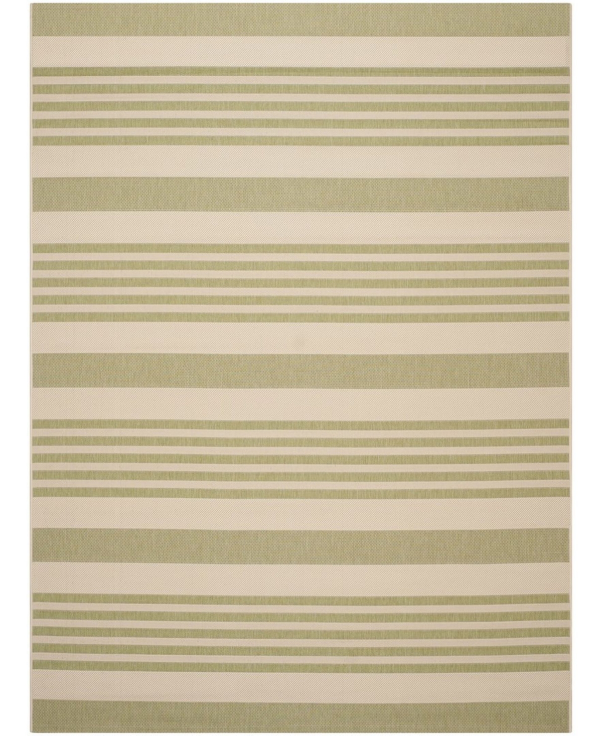 Safavieh Courtyard Beige and Sweet Pea 9' x 12' Sisal Weave Outdoor Area Rug - Beige