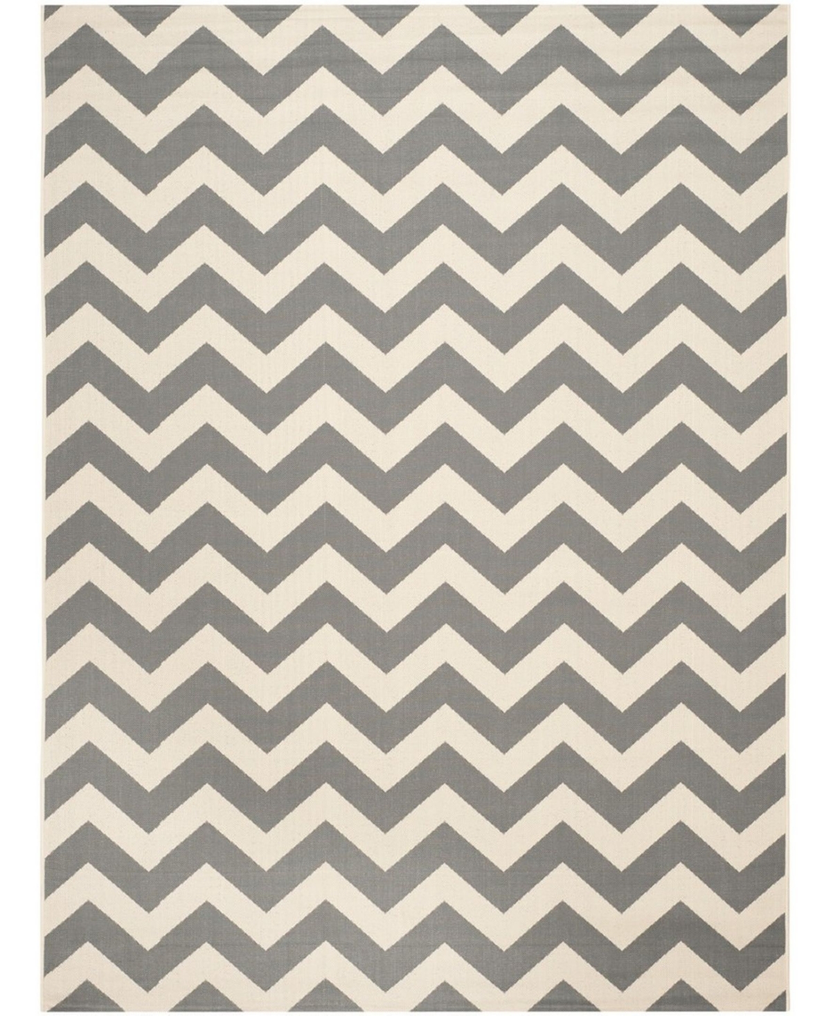 Safavieh Courtyard Gray and Beige 9' x 12' Outdoor Area Rug - Grey / Bei