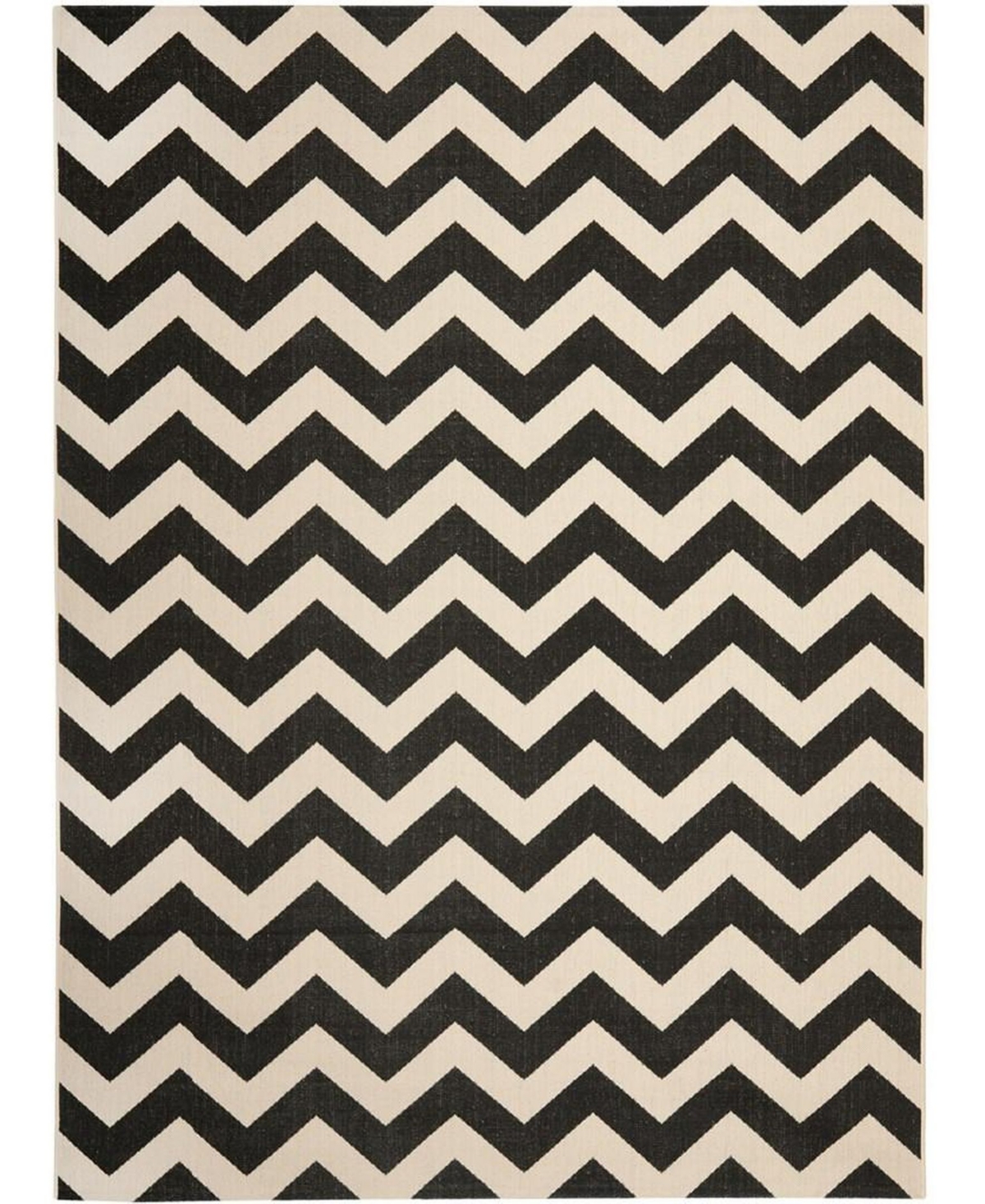 Safavieh Courtyard Black and Beige 9' x 12' Sisal Weave Outdoor Area Rug - Black / Be