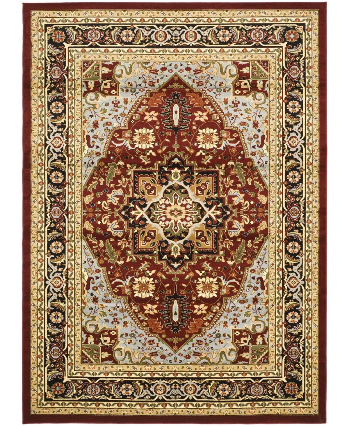 Safavieh Lyndhurst Red and Black 9' x 12' Area Rug - Red Group