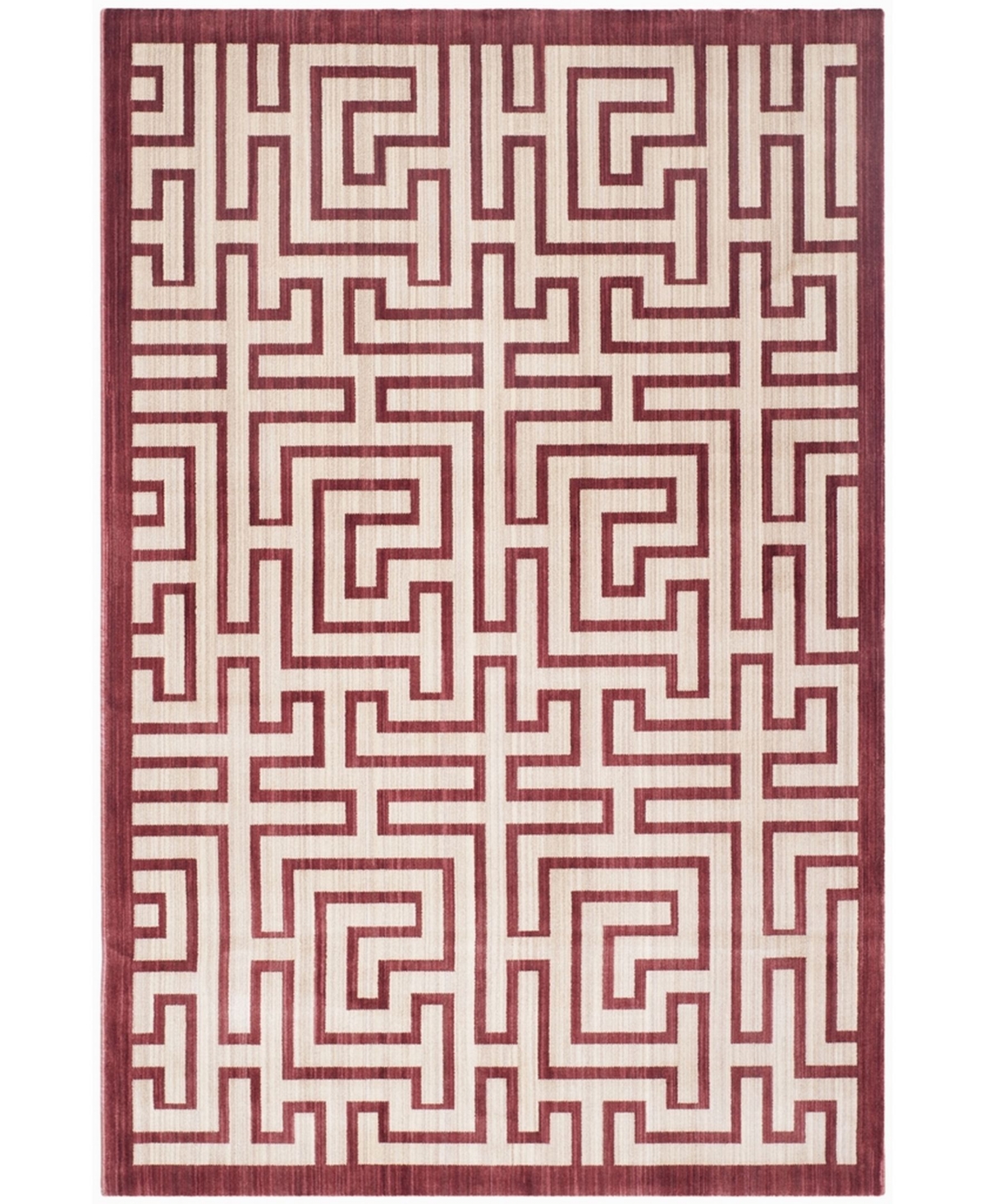 Safavieh Infinity Yellow and Red 8' x 10' Area Rug