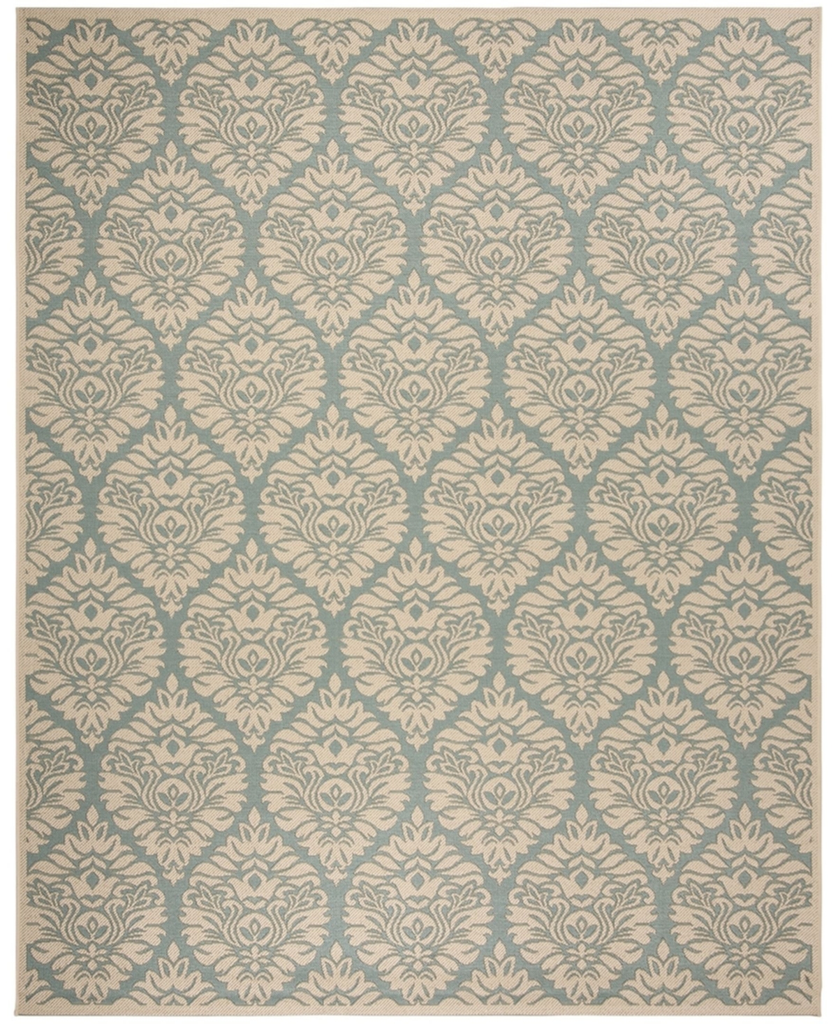 Safavieh Linden 9' x 12' Area Rug - Aqua/Cream
