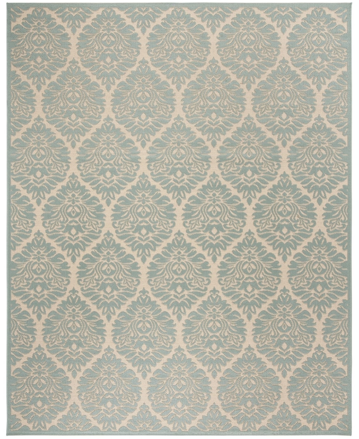 Safavieh Linden 9' x 12' Area Rug - Cream/Aqua