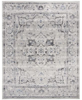 Charleston CHL411 Gray and Dark Gray Area Rug Collection