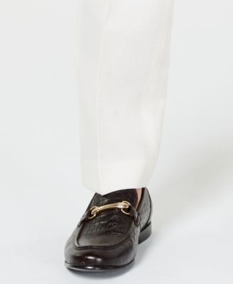 Perry Ellis Men's Slim-Fit White Suit