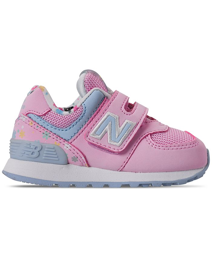 New Balance Toddler Girls' 574 Flower Casual Sneakers from Finish Line
