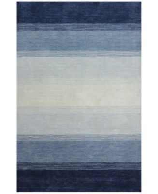 Bayside BAY-95 Blue Area Rug - Macy's