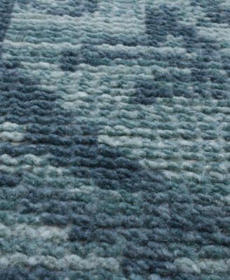 Carah CRH-107 Teal Area Rug