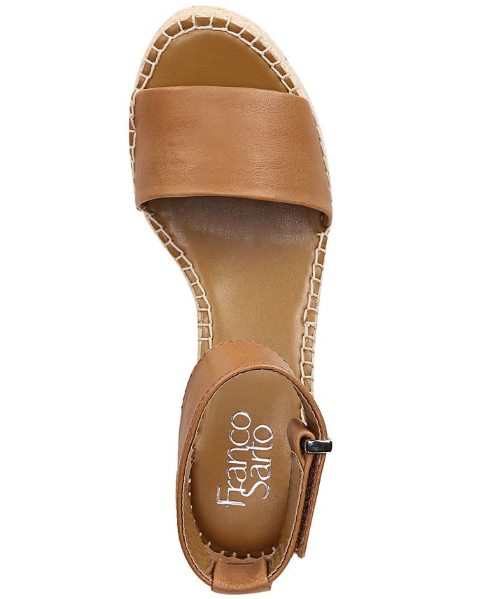 franco sarto clemens espadrille wedge sandal