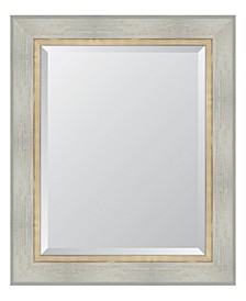 White Catalina Framed Mirror - 30" x 36" x 2"