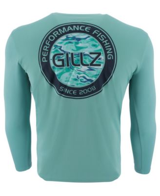Gillz Men's Tournament Fishing Shirt - UPF 50+ UV Protection Long Sleeve