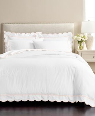 Martha Stewart Collection Martha Stewart Signature Scallop Duvet
