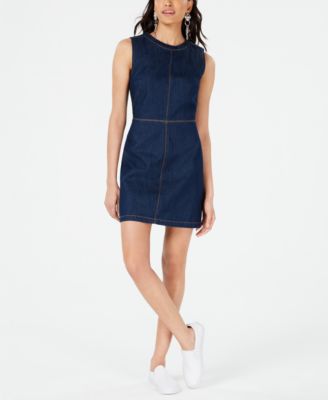 french connection denim romper