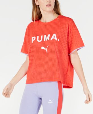 puma mesh t shirt