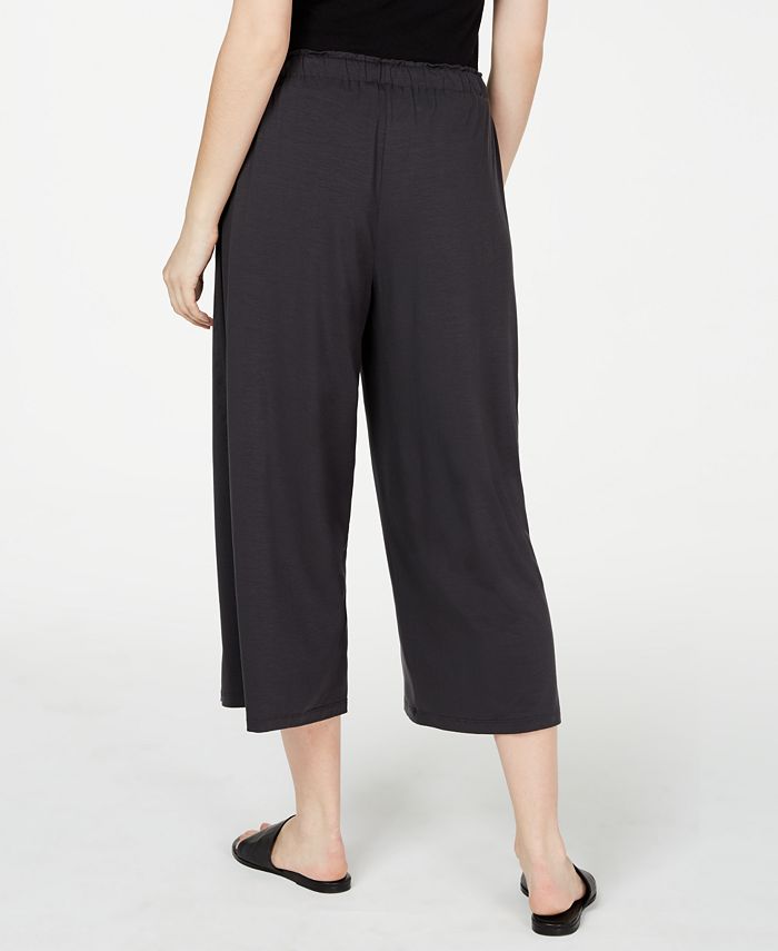 Eileen Fisher Wide Cropped Tencel ™ Pants, Regular & Petite, Created ...