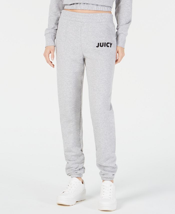 Juicy Couture Ruched Logo-Graphic Jogger Pants - Macy's