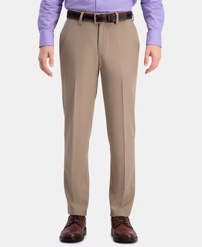Men's Cool 18 Pro Slim-Fit 4-Way Stretch Moisture-Wicking Non-Iron Dress Pants - thumbnail 4