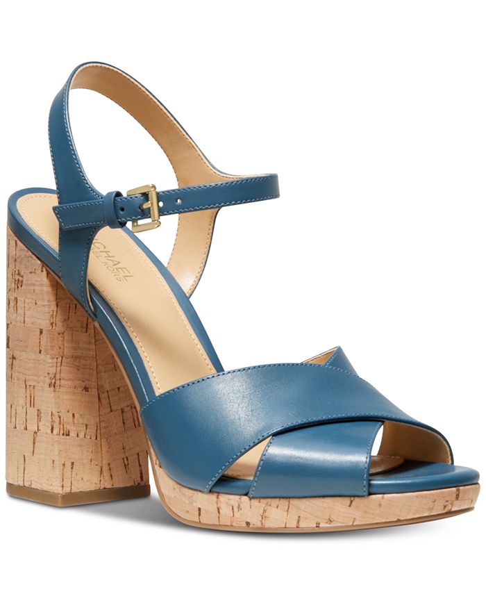 Michael Kors Alexia Platform Sandals & Reviews - Heels & Pumps - Shoes -  Macy's