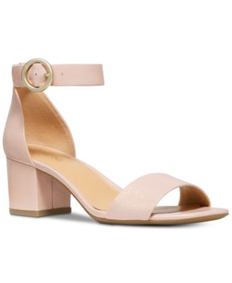 michael michael kors lena block heel dress sandals
