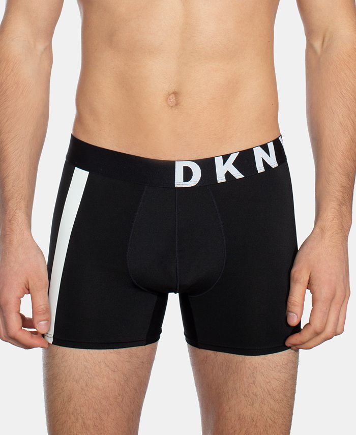 DKNY Men's Modern-Fit Moisture-Wicking Boxer Briefs - Macy's