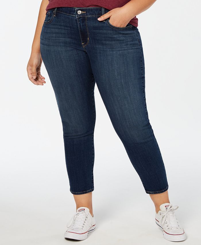 levi's plus size wide leg jeans