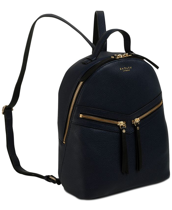 Radley London Smith Street Leather TopZip Backpack Macy's