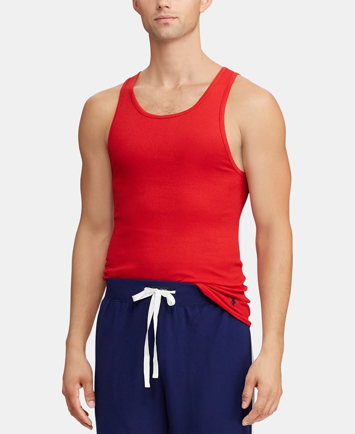Polo Ralph Lauren Men's 3Pk. Cotton Tank Tops Set Macy's