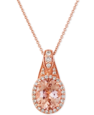 image of Le Vian Peach & Nude Peach Morganite (1-3/4 ct. t.w.) & Nude Diamond (1/3 ct. t.w.) 20