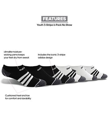 Chaussettes Invisibles Homme à Rayures Avec Pad Silicone - Lot De 4 Paires - Neuf Avec étiquettes
