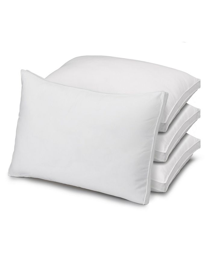 Ella Jayne Plush Allergy Resistant Medium Down Like Fiber Filled Pillow