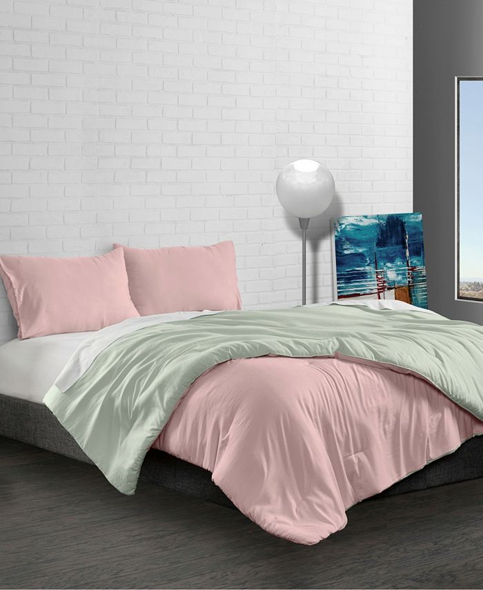 Ella Jayne Reversible Brushed Microfiber Plush DownAlternative