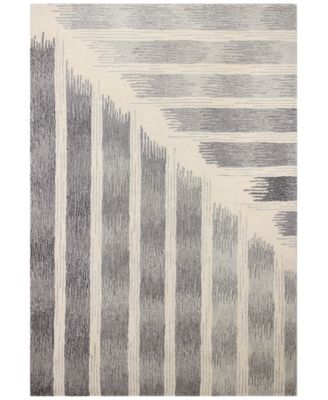 BB Rugs - Downtown HG370 Ivory/Gray 5'6" x 8'6" Area Rug