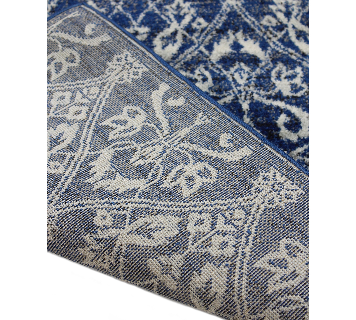 Closeout! Bashian Medley 5439A Dark Blue 7'6" x 9'6" Area Rug