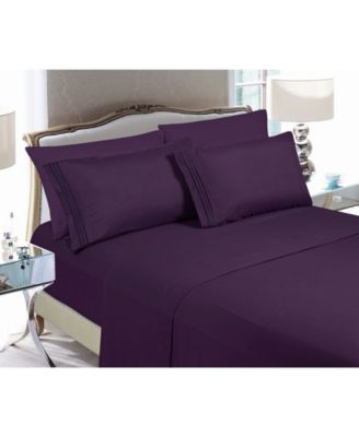 Luxury Soft Solid 3-Pc. Sheet Set, Twin