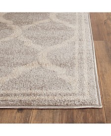 Amherst Light Gray and Ivory 9' x 12' Area Rug