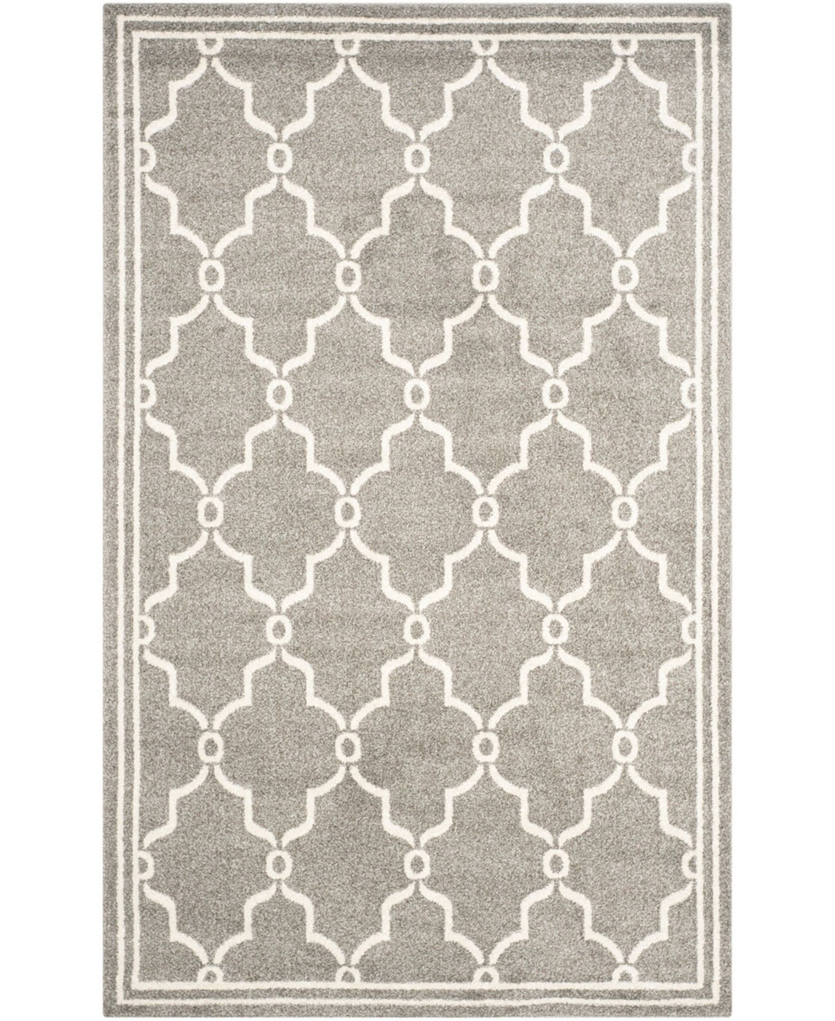 Safavieh Amherst Dark Gray and Beige 9' x 12' Area Rug - Dark Gray