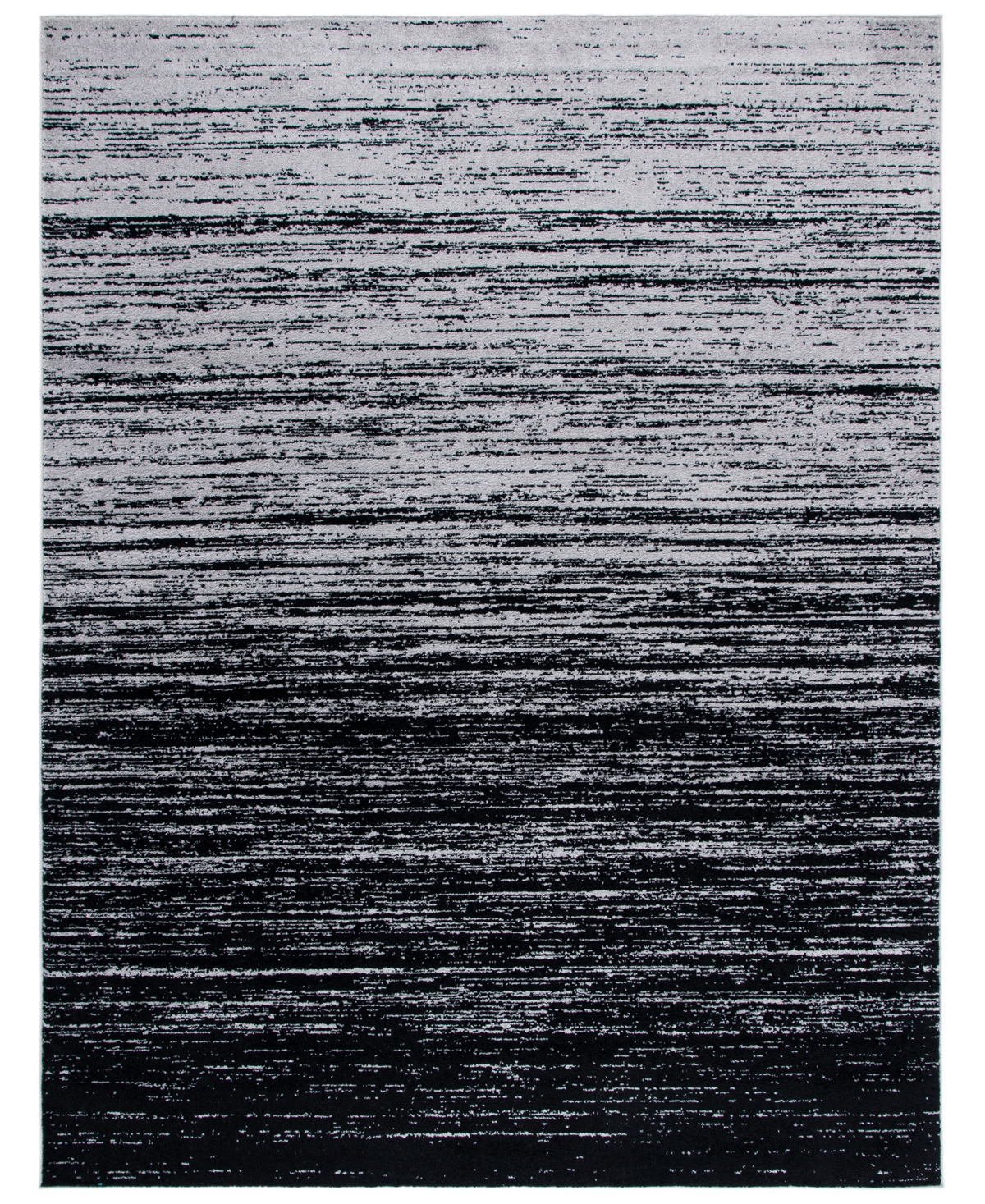 Safavieh Adirondack Silver and Black 9' x 12' Area Rug - Silver