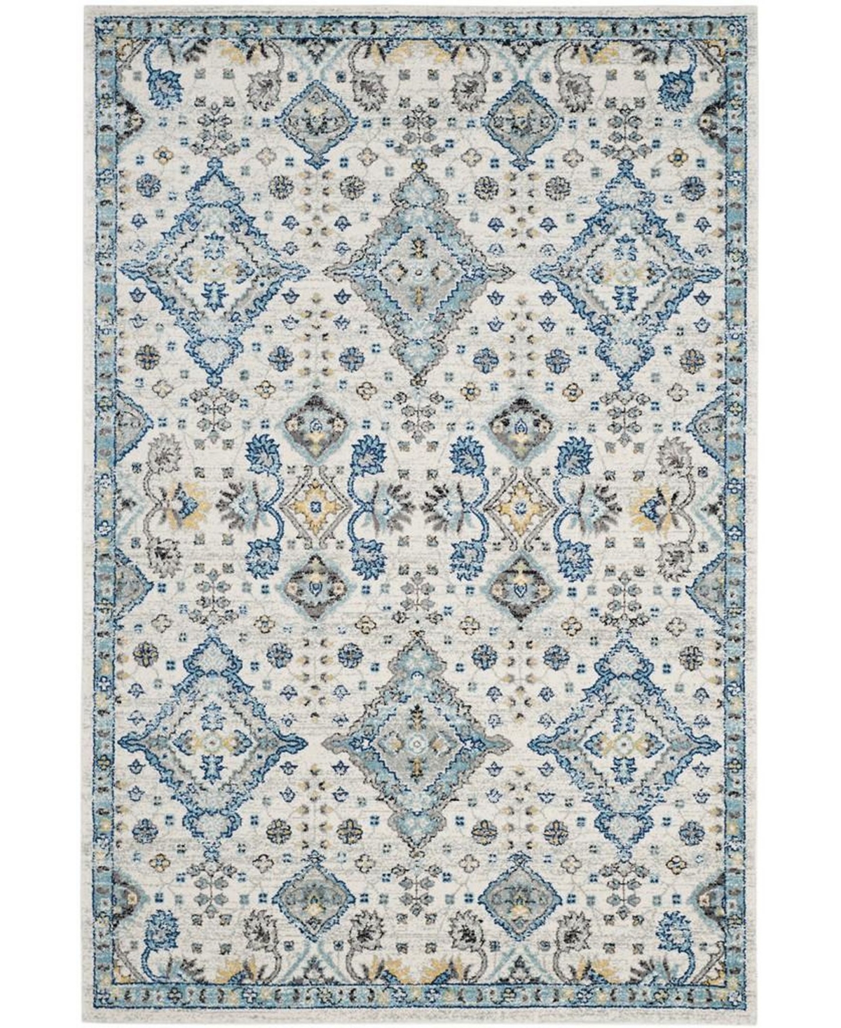 Safavieh Evoke Ivory and Light Blue 11' x 15' Area Rug - Ivory