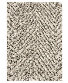 Hudson Ivory and Gray 3' x 5' Area Rug