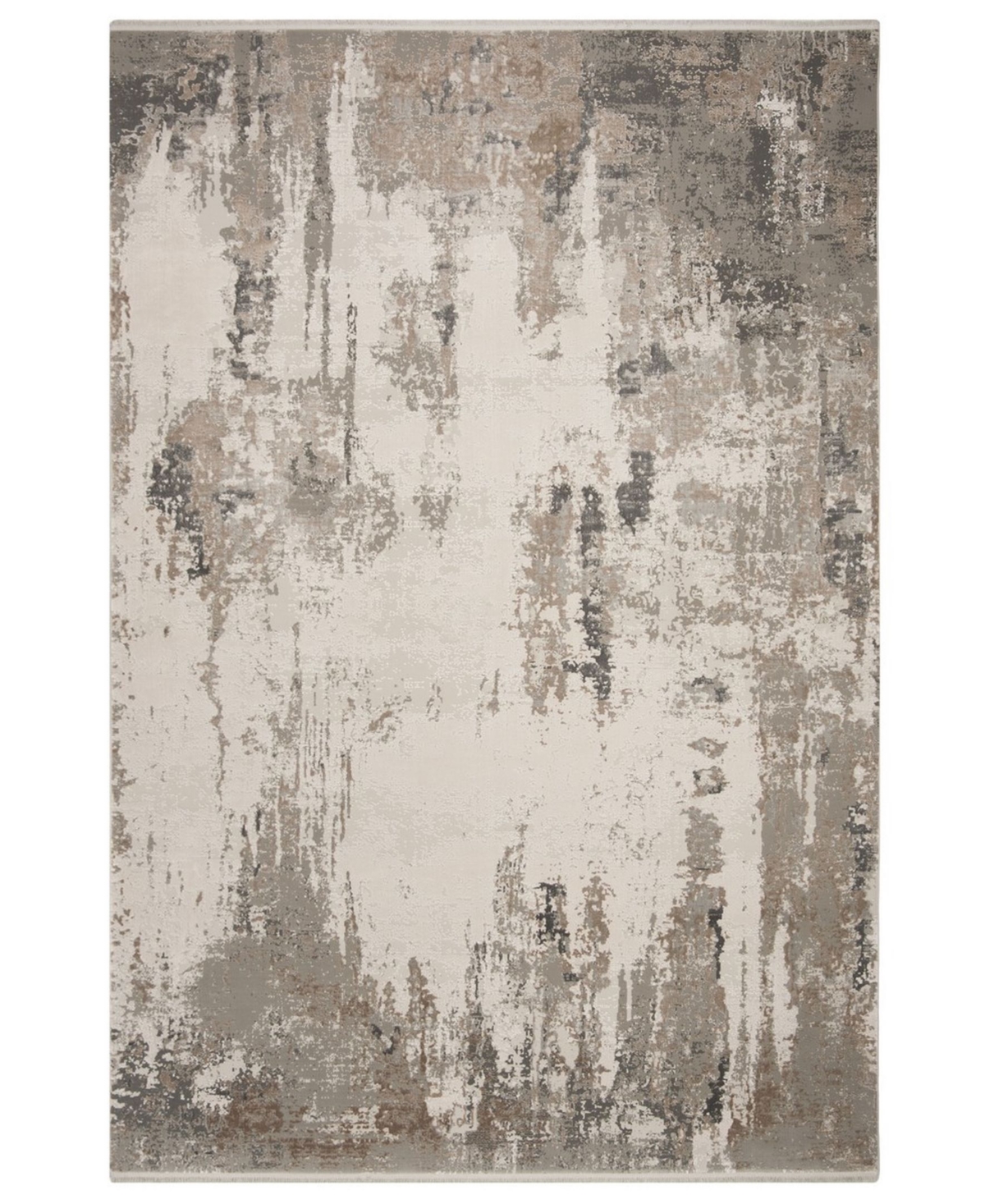 Safavieh Eclipse Light Gray and Beige 8' x 10' Sisal Weave Area Rug - Light Gray