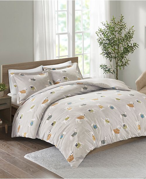 Jla Home Cozy Flannel Full Queen 3 Piece Duvet Set Reviews